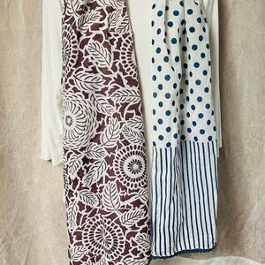 Vivante Secret Floral and Polka Dot Scarf